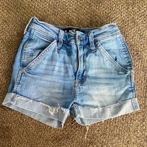 Hollister Blue Denim Shorts
